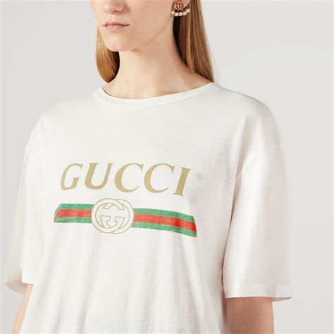 all white gucci t shirt|gucci white t shirt women's.